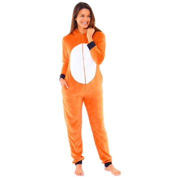Women's Fox Fleece Onesie