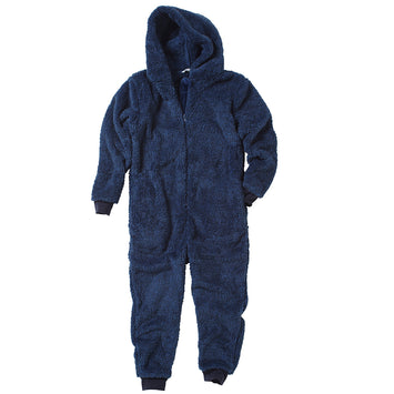 Boys Shaggy Fleece Onesie