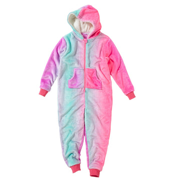 Girls Mermaid Ombre Dressing Gown
