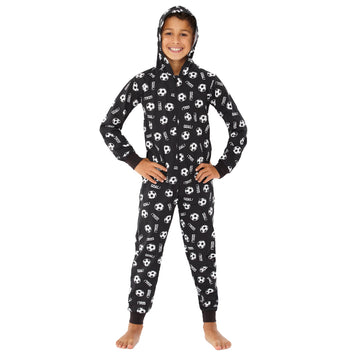 Football Print Onesie