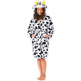 Women's Cow Dressing Gown