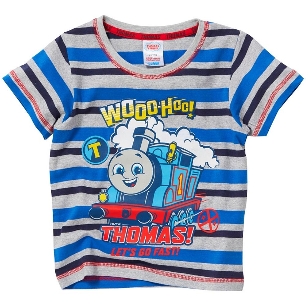 Thomas & Friends Wooo Hoo! Striped Short Sleeve T-Shirt