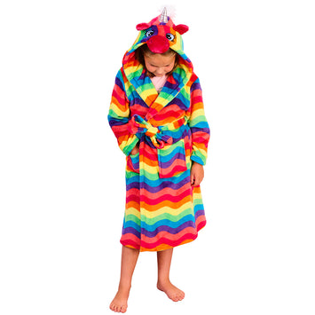 Rainbow Unicorn Dressing Gown