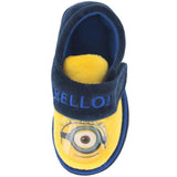 Despicable Me Navy & Yellow Minions "Bello!" Slippers