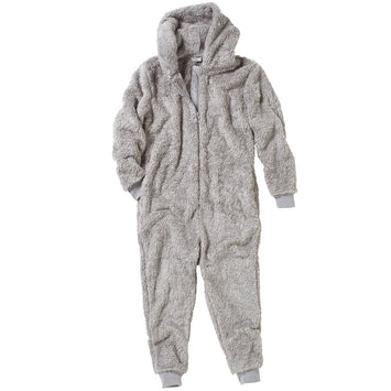 Boys Shaggy Fleece Onesie