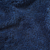 Navy Blue Hooded Fluffy Fleece Onesie