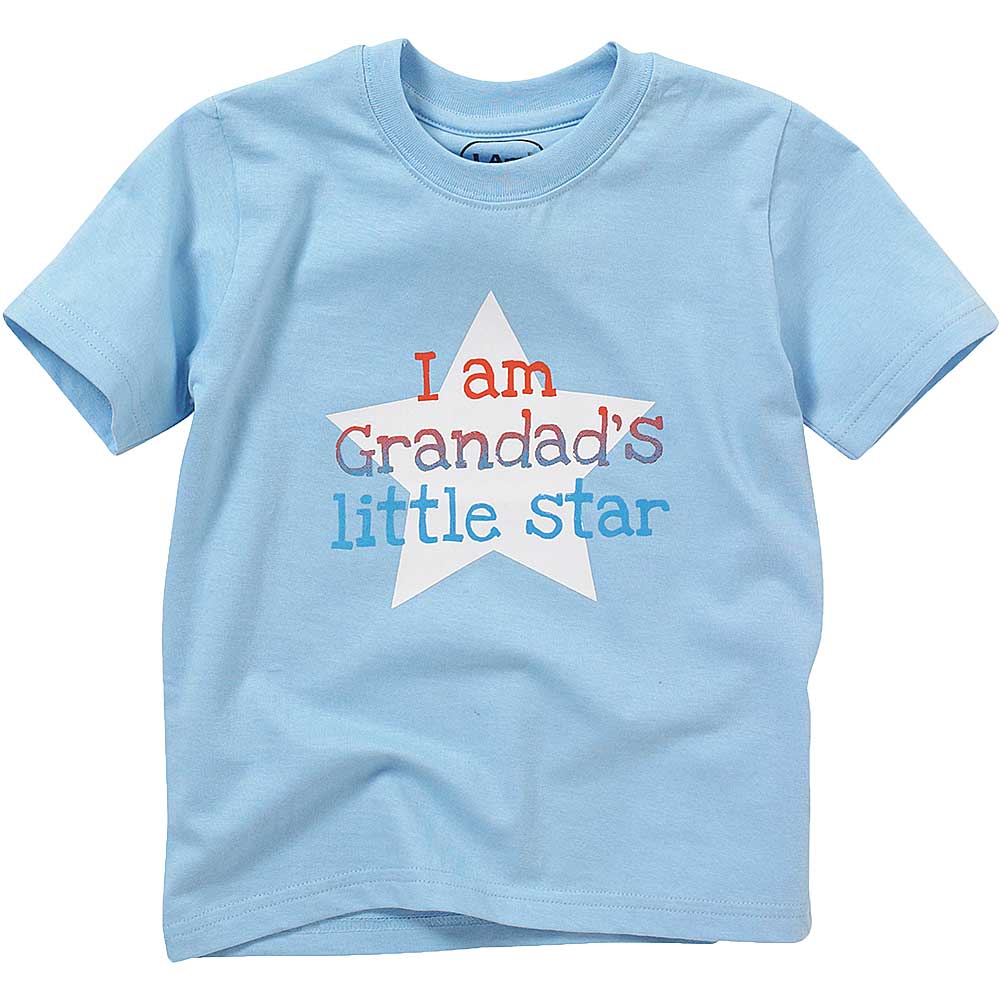 I Am Grandad's Little Star T-Shirt