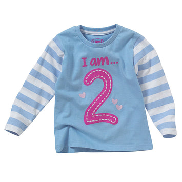 Girls I am 2 two top - By The ClothingOutlet ?????????? www.theclothingoutlet.co.uk