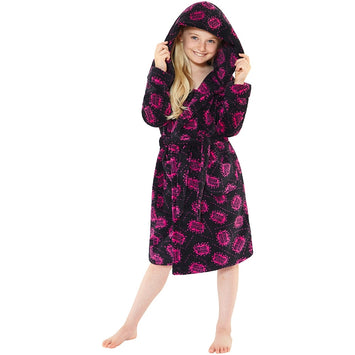 Girls Game Over Print Dressing Gown