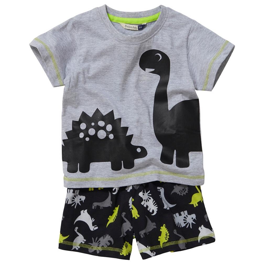 Dinosaur Print Shortie Pyjamas