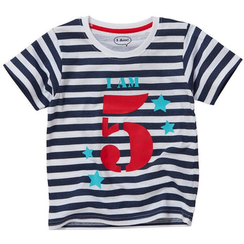 Boys I Am 5 Birthday Short Sleeve T-Shirt