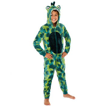 Embossed Dinosaur Onesie