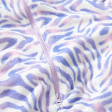 Purple & Pink Tie Dye Zebra Onesie