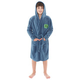 Game Over! Dark Grey & Green Icon Dressing Gown