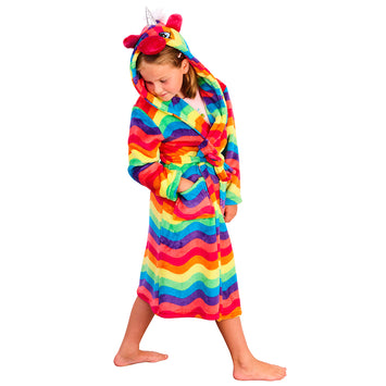 Rainbow Unicorn Dressing Gown