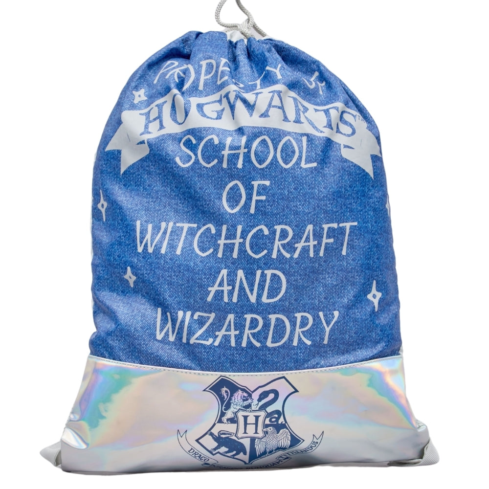 Harry Potter Hogwarts Holographic Swim/Trainer Bag