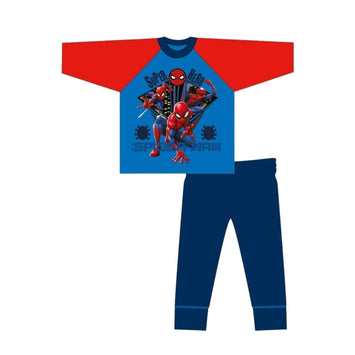 Childs Spiderman Character Pyjamas
