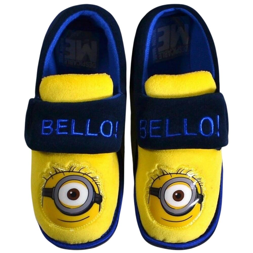 Amazon.com | Despicable Me Minions Shakey Eye Slippers (US 9, numeric_9) |  Slippers